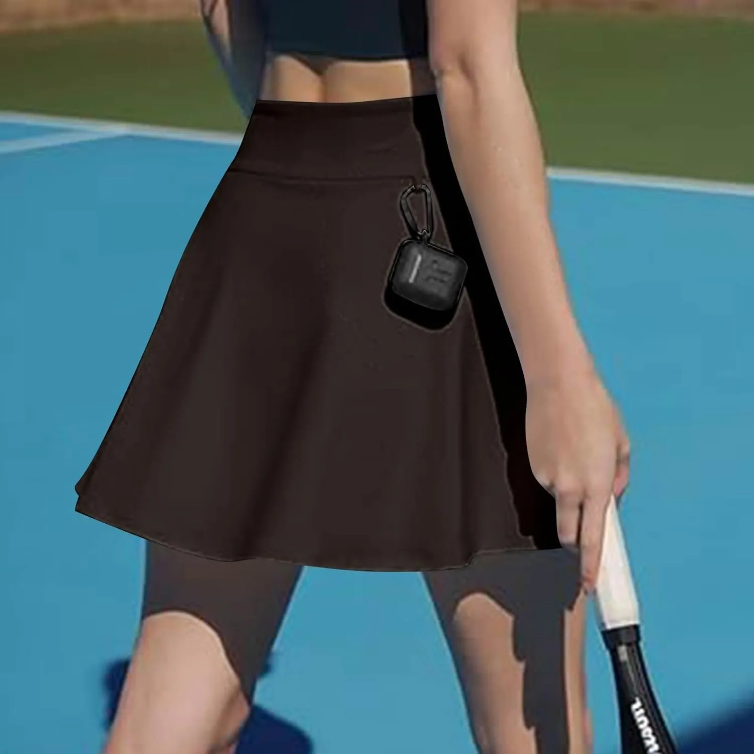 Tennis Skirts for Women with Shorts High Waisted Tummy Control Golf Skorts with Pockets Athletic Pickleball Skirts