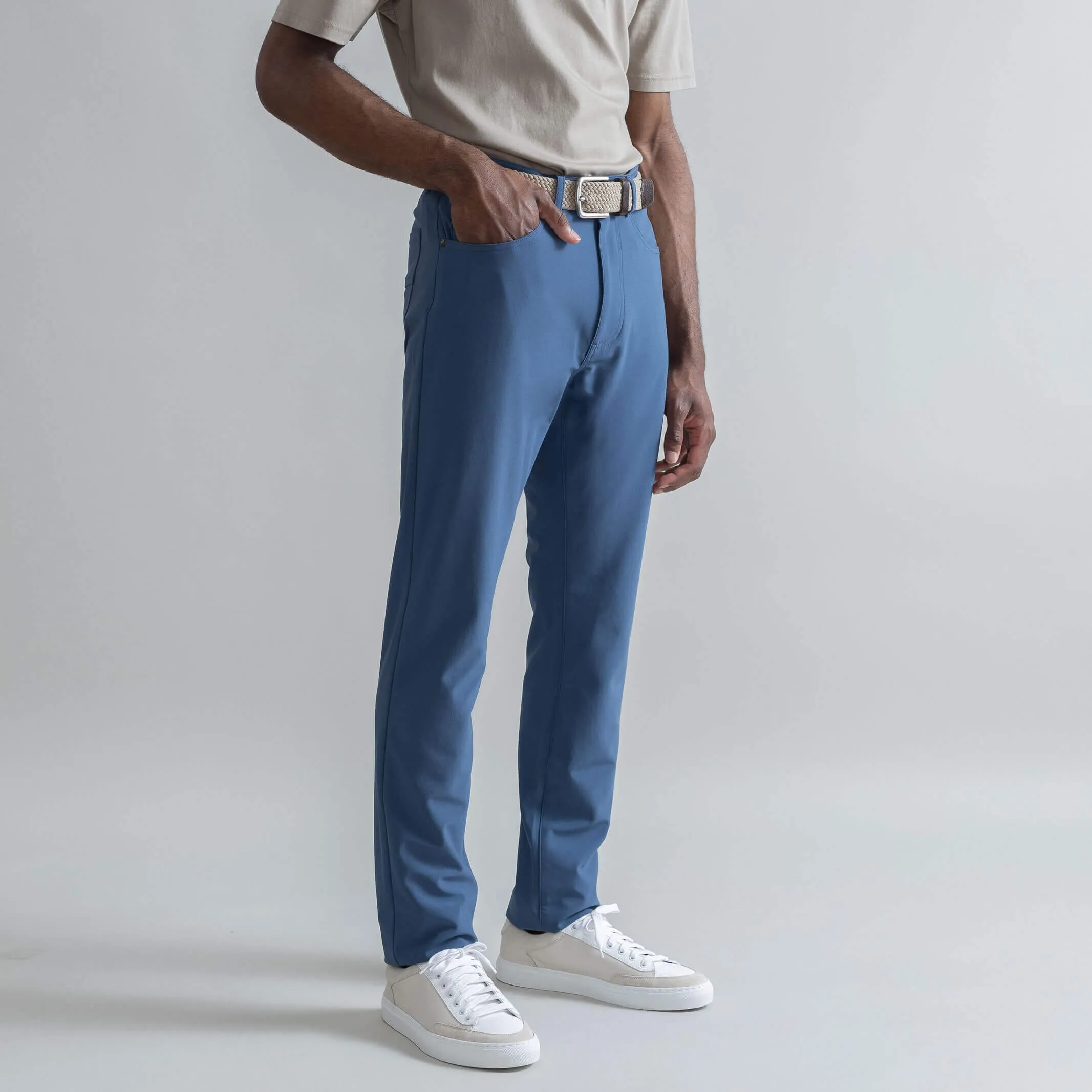The Blue Performance Stretch Franklin 5 Pocket Custom Pant