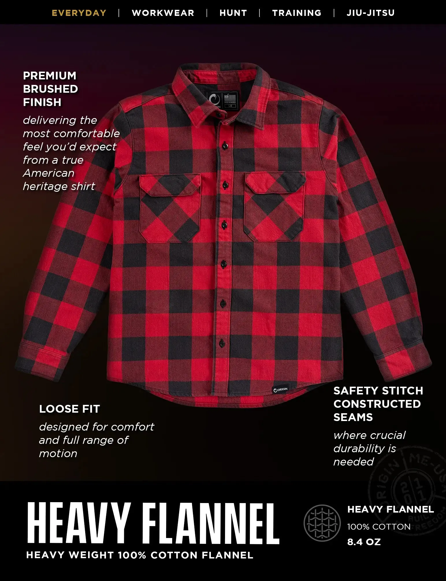 THE HEAVY FLANNEL