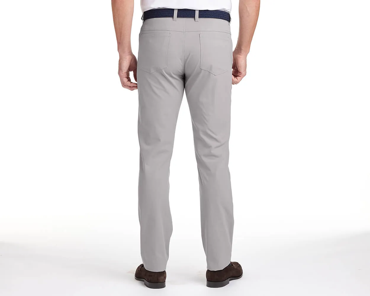 The Parker Pant: Gray 30" Length