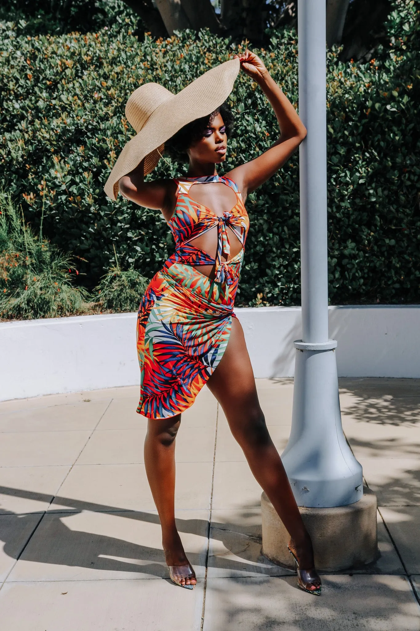 The Shade is Real Oversize Wide Brim Straw Hat