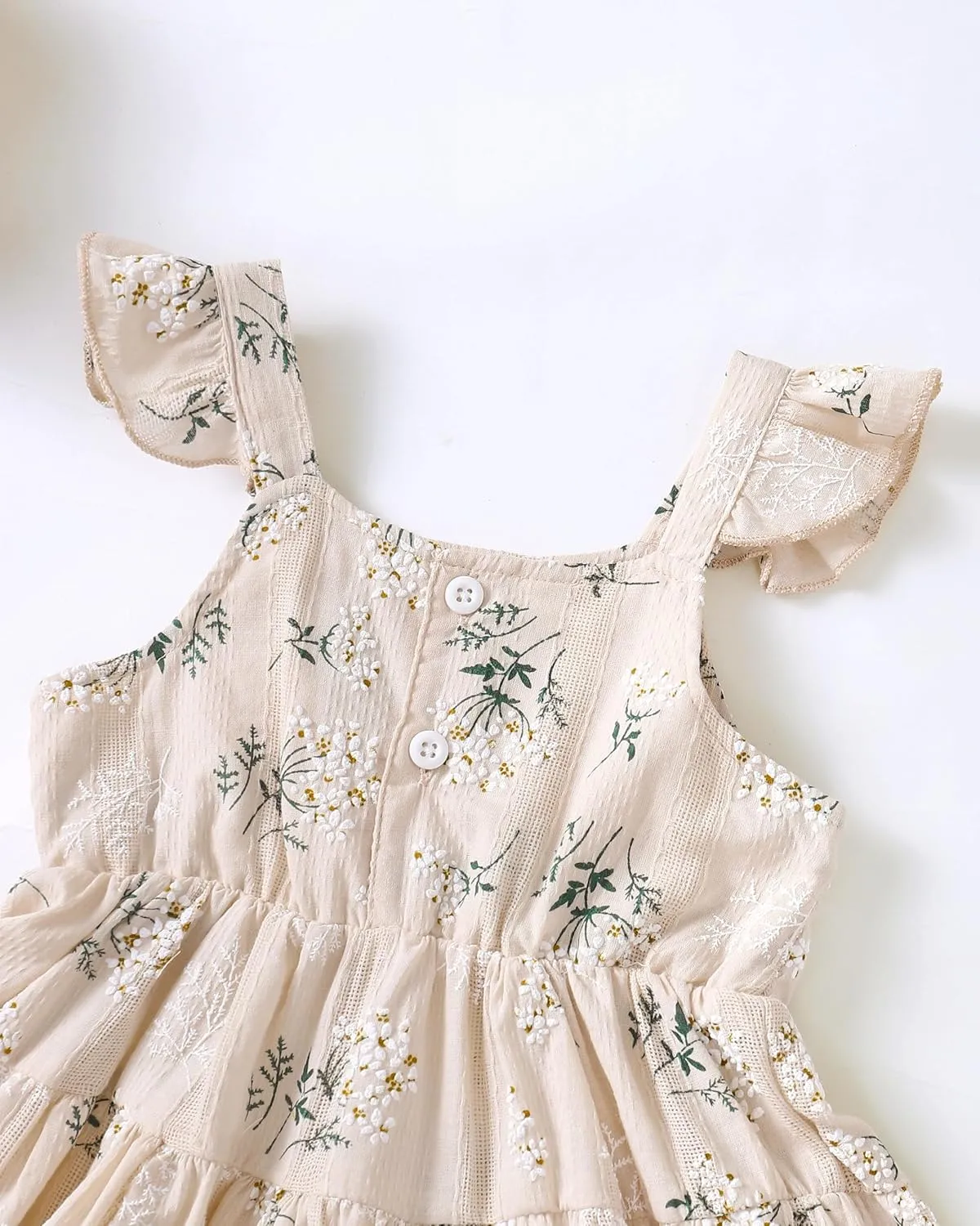 Toddler Baby Girl Dress Clothes Summer Dresses Outfits Little Girls Sleeveless Beach Sundress for Kids 12M-6T