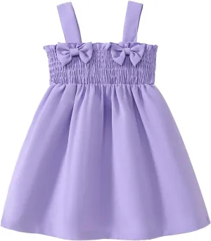 Toddler Baby Girl Dress Summer Clothes Suspender Sundress Kids Casual Sleeveless Beach Dresses