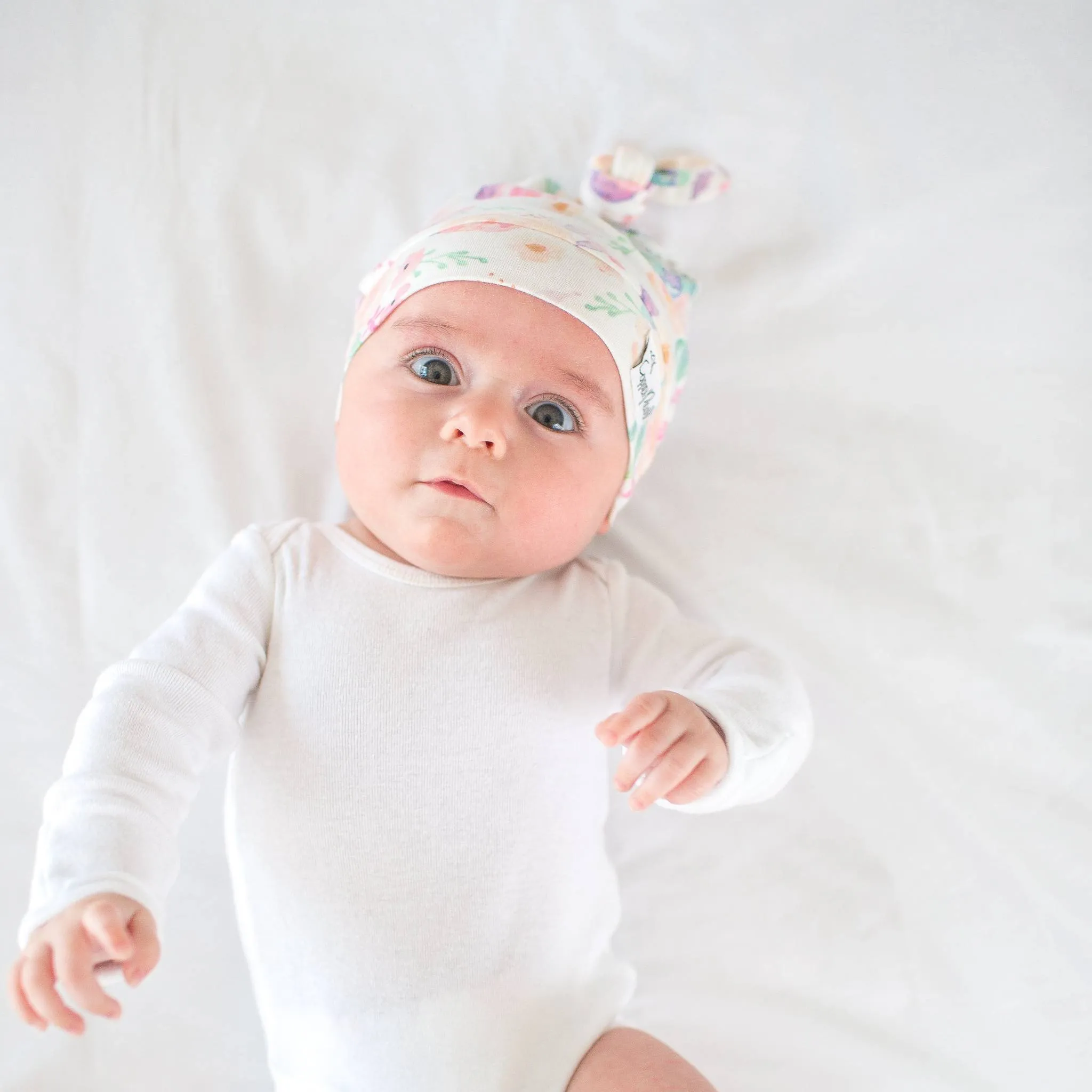 Top Knot Hat - Bloom