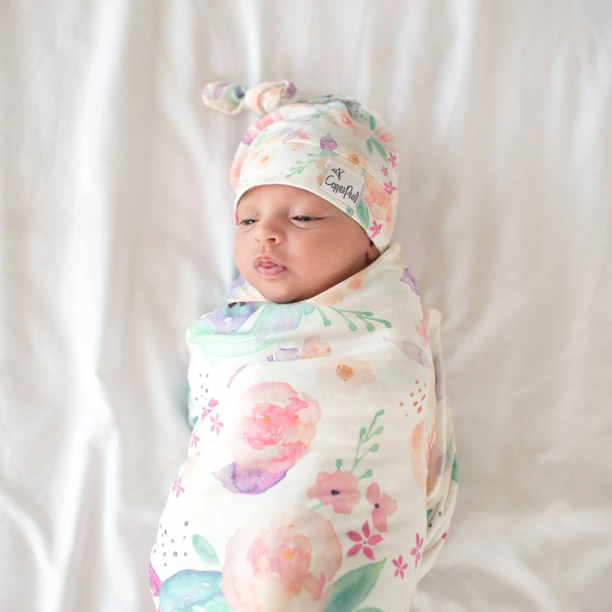 Top Knot Hat - Bloom