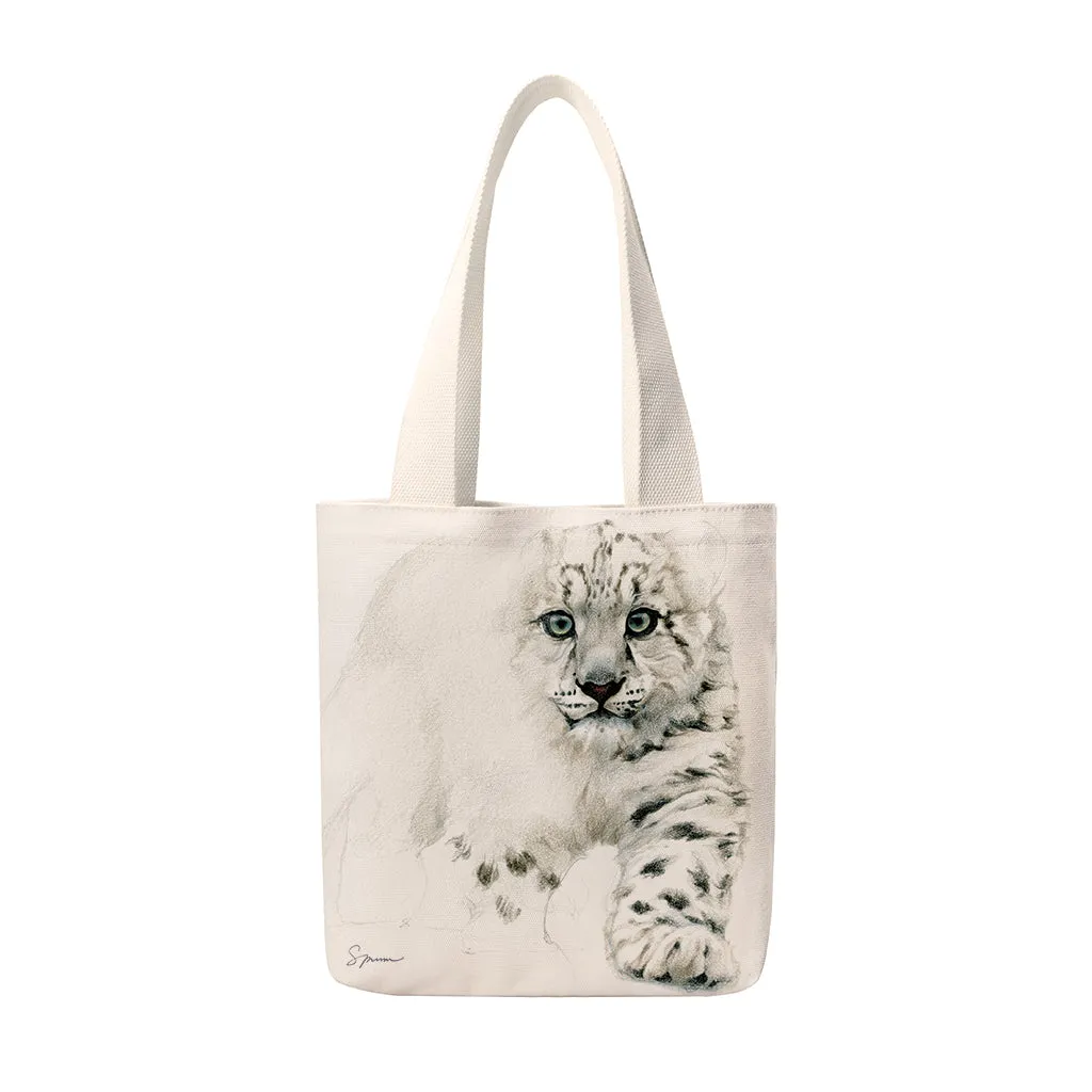 [TUS-469] Snow Leopard Cub Totes
