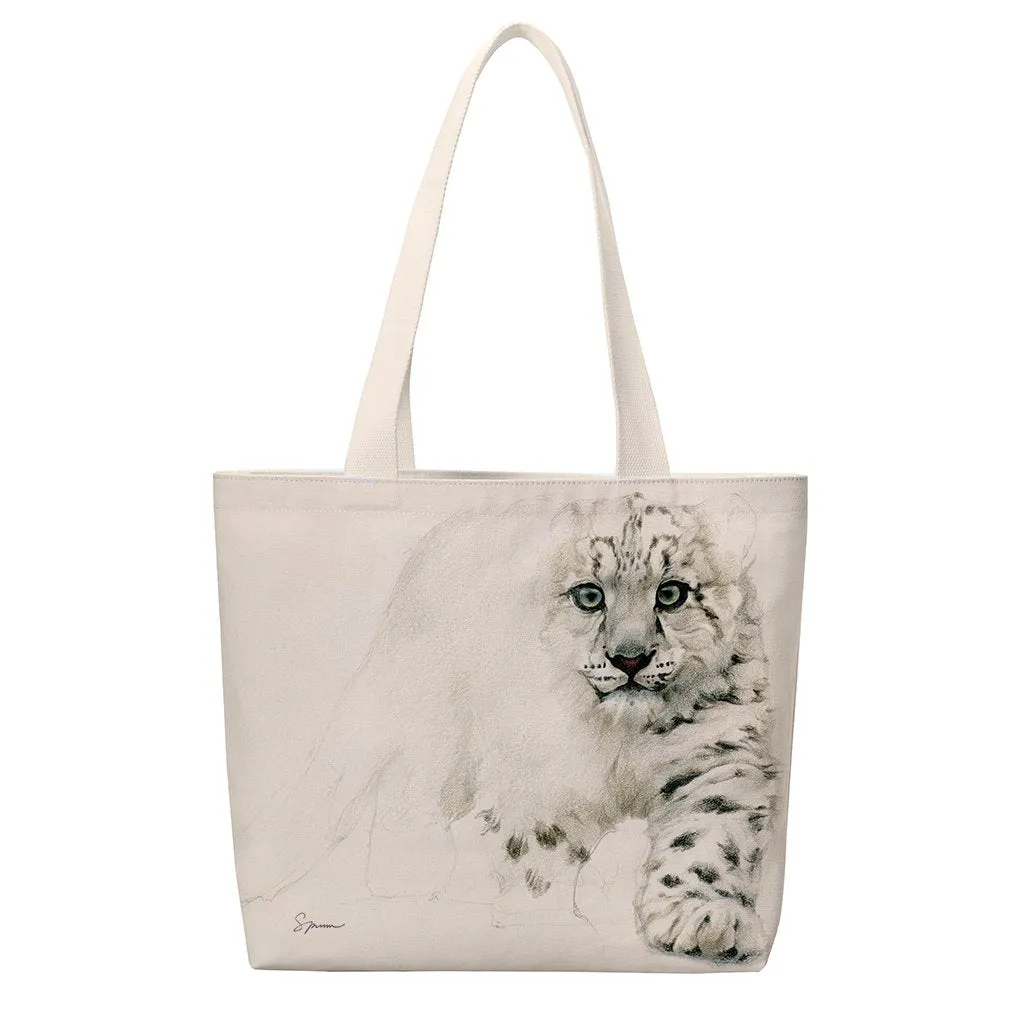 [TUS-469] Snow Leopard Cub Totes