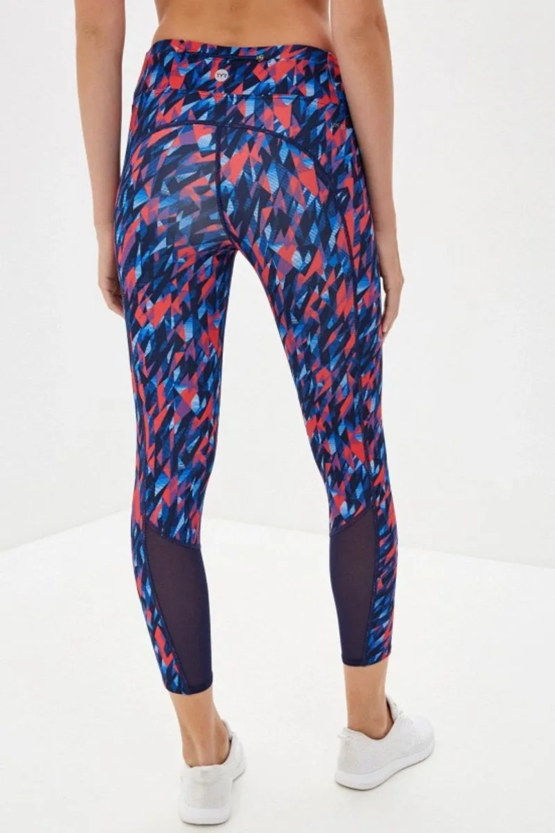 TYR - Women’s Active ¾ Kalani Tight- Carnivale - Multi