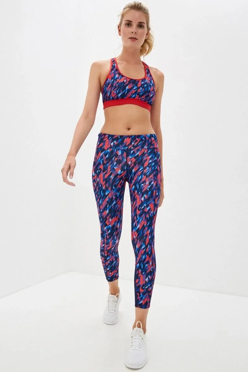 TYR - Women’s Active ¾ Kalani Tight- Carnivale - Multi
