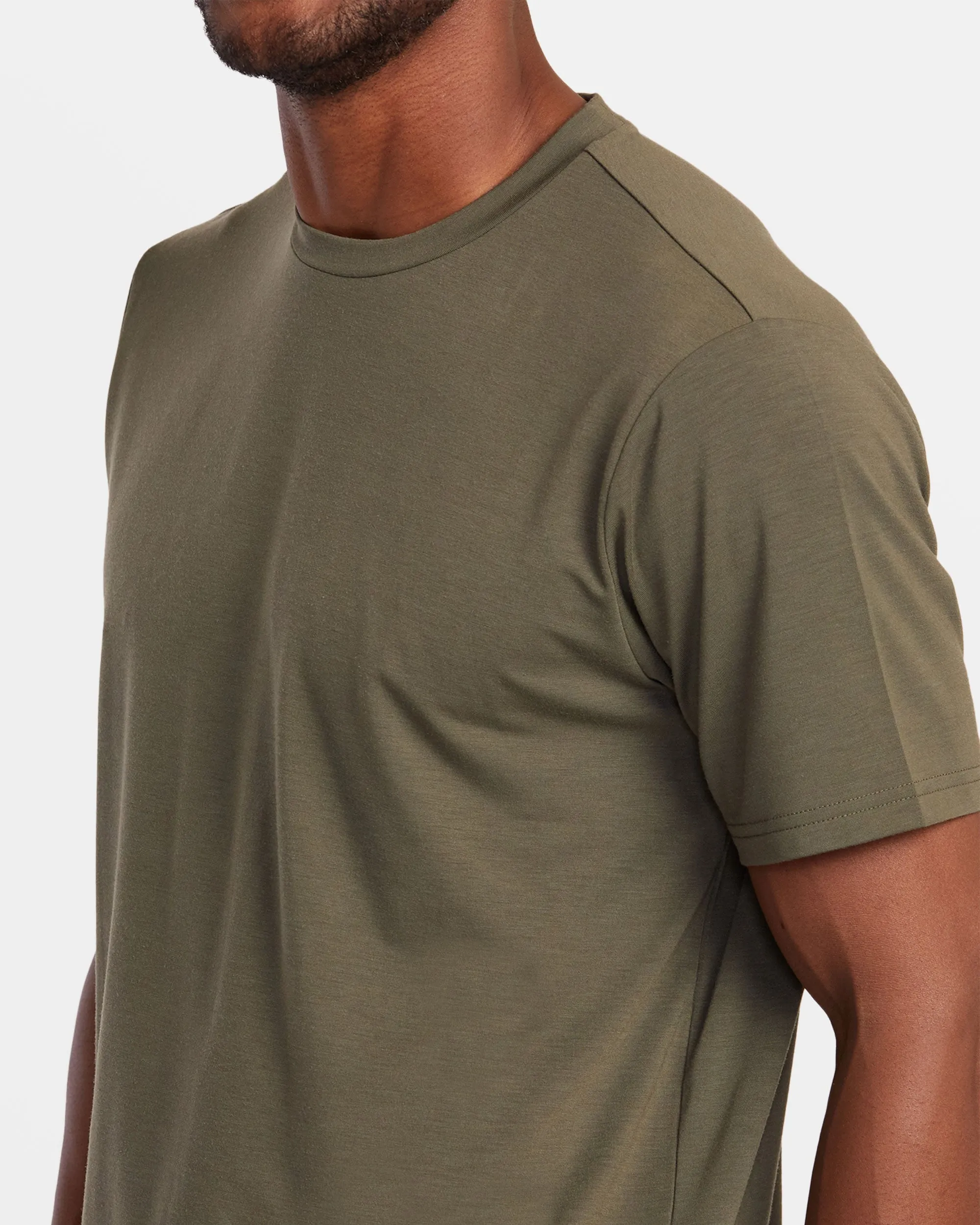 VA Sport Balance Technical Training Tee - Olive