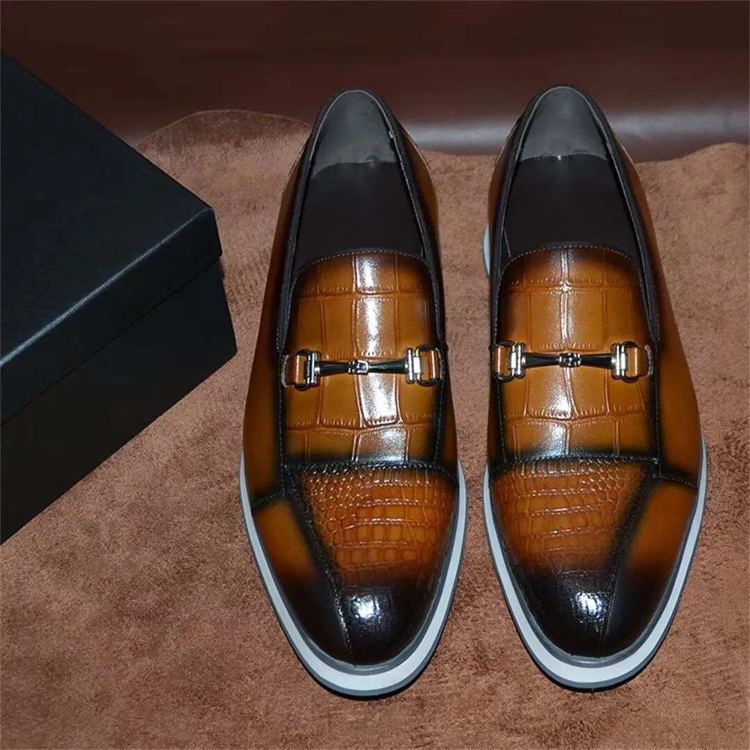 Veltique Croctex Luxe Monk Slips
