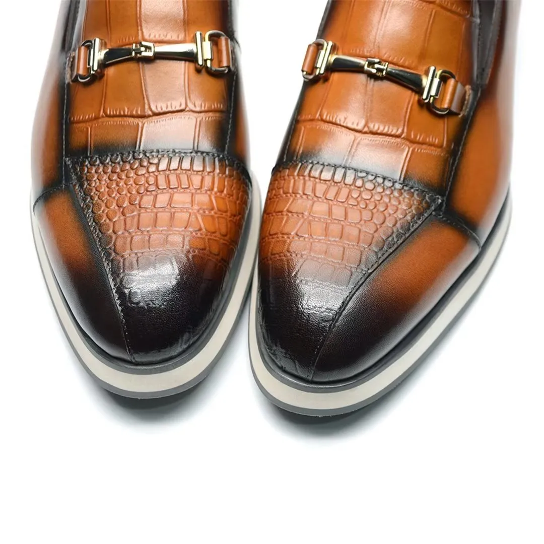 Veltique Croctex Luxe Monk Slips