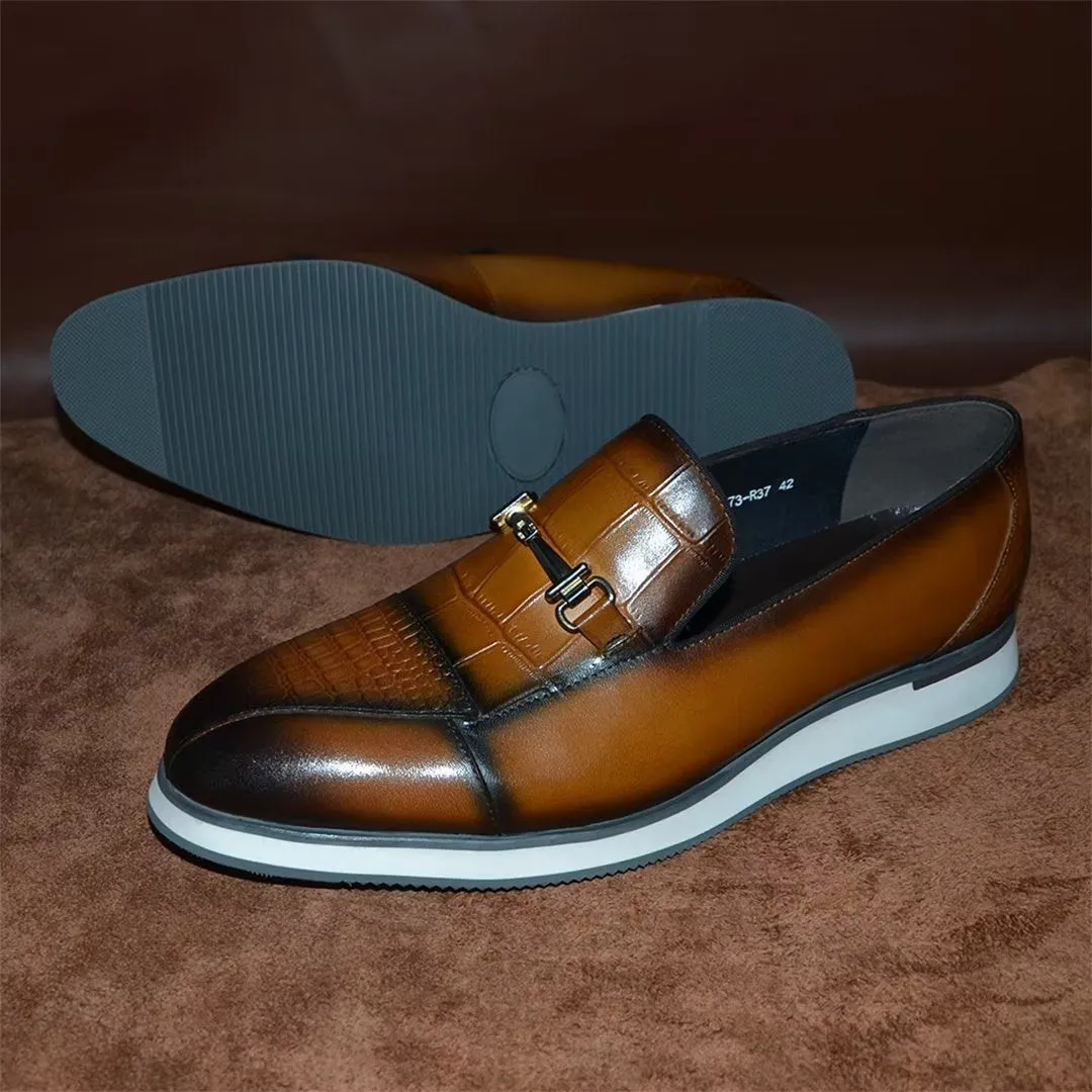 Veltique Croctex Luxe Monk Slips