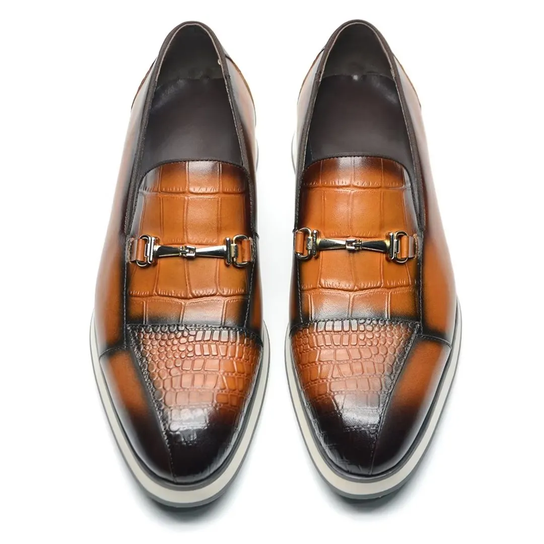 Veltique Croctex Luxe Monk Slips