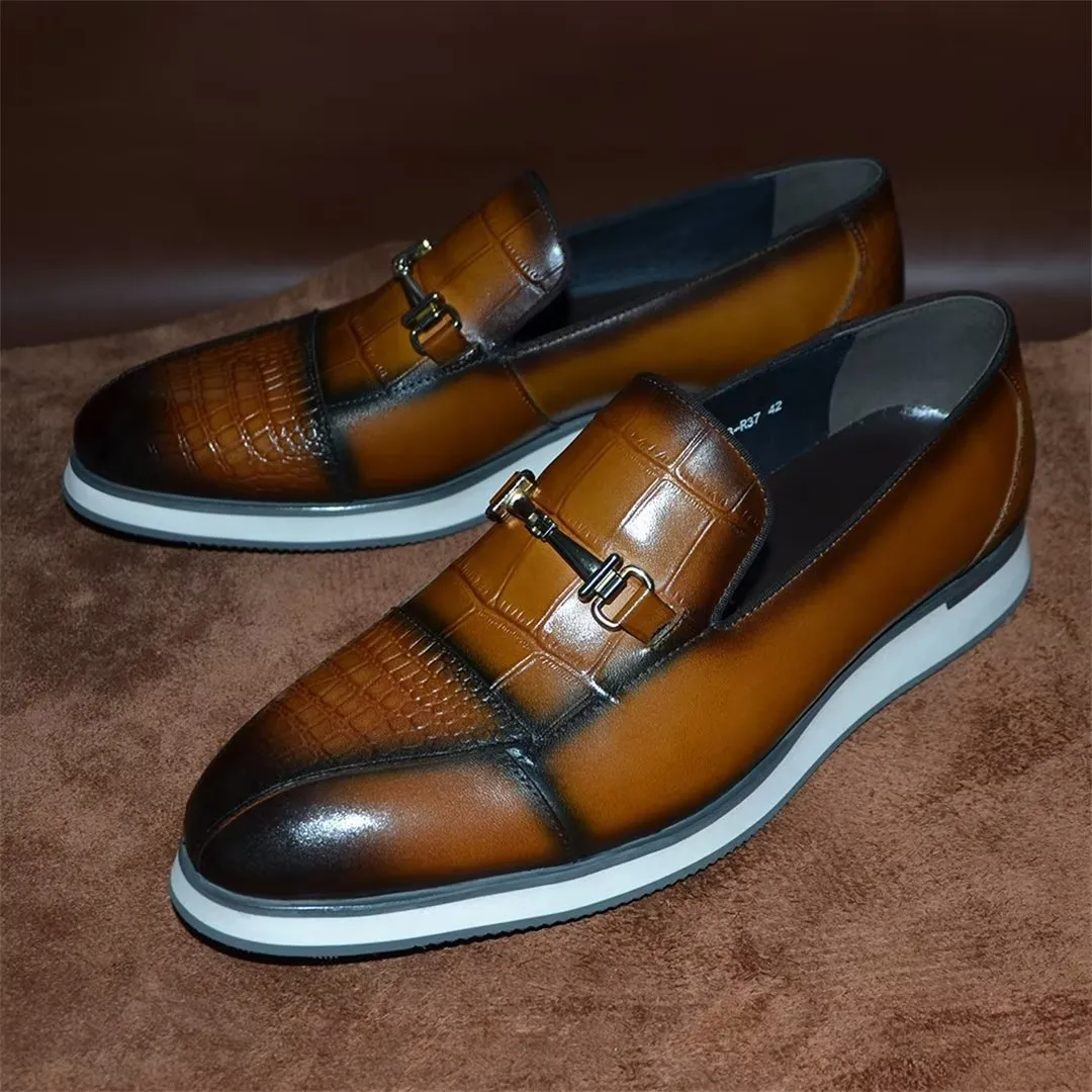 Veltique Croctex Luxe Monk Slips