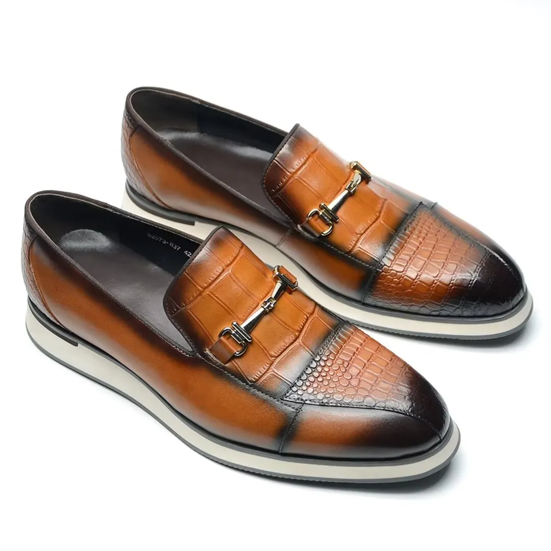 Veltique Croctex Luxe Monk Slips