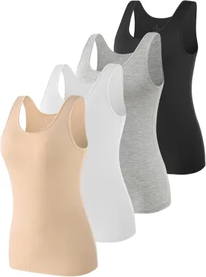 Vislivin Womens Supersoft Camisole Stretch Casual Tank Tops