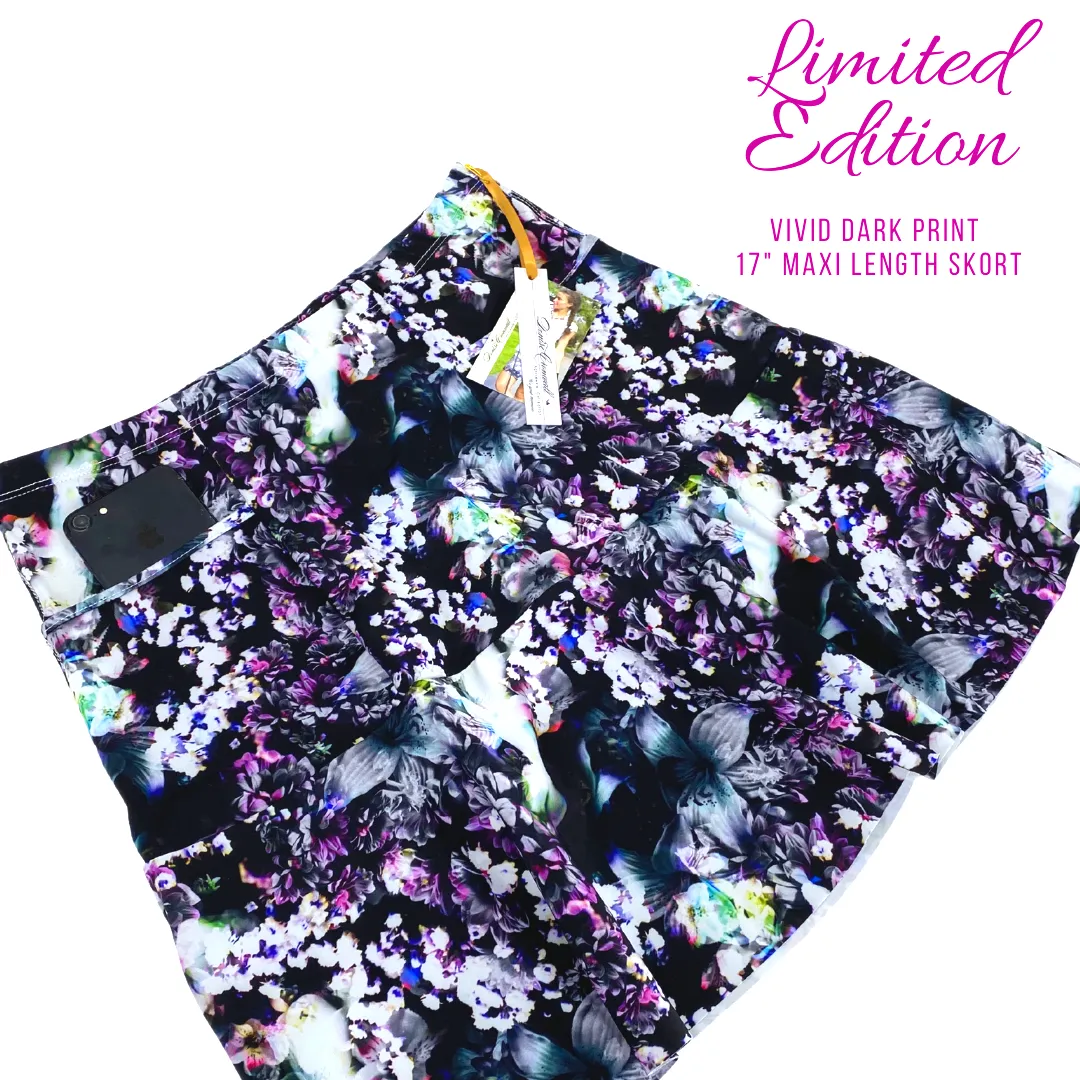 Vivid Dark Limited Edition 17" Skort