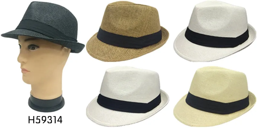 Wholesale Fedora Hats Unisex H59314