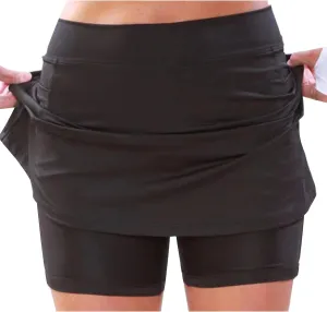 Women Golf Skorts with Pockets Tummy Control High Waisted Gym Skorts Athletic Sports Pants Tennis Skort Dress