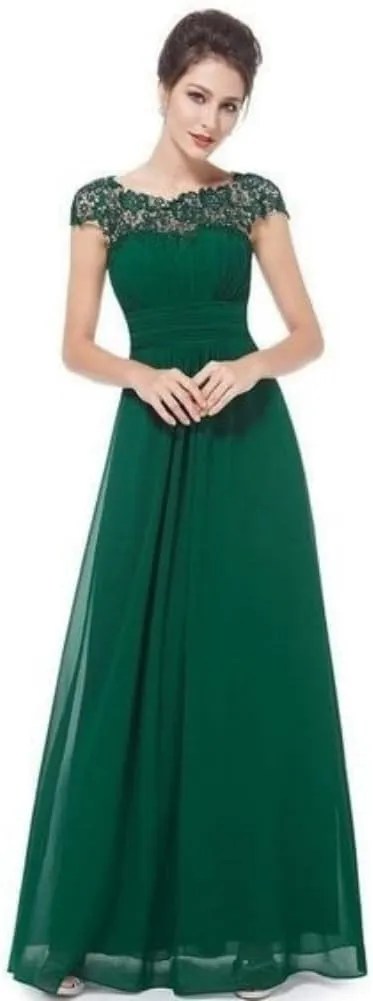 Women Slim Dresses Sleeveless Chiffon Dresses Long Evening Gowns Wedding Banquet Bridesmaid