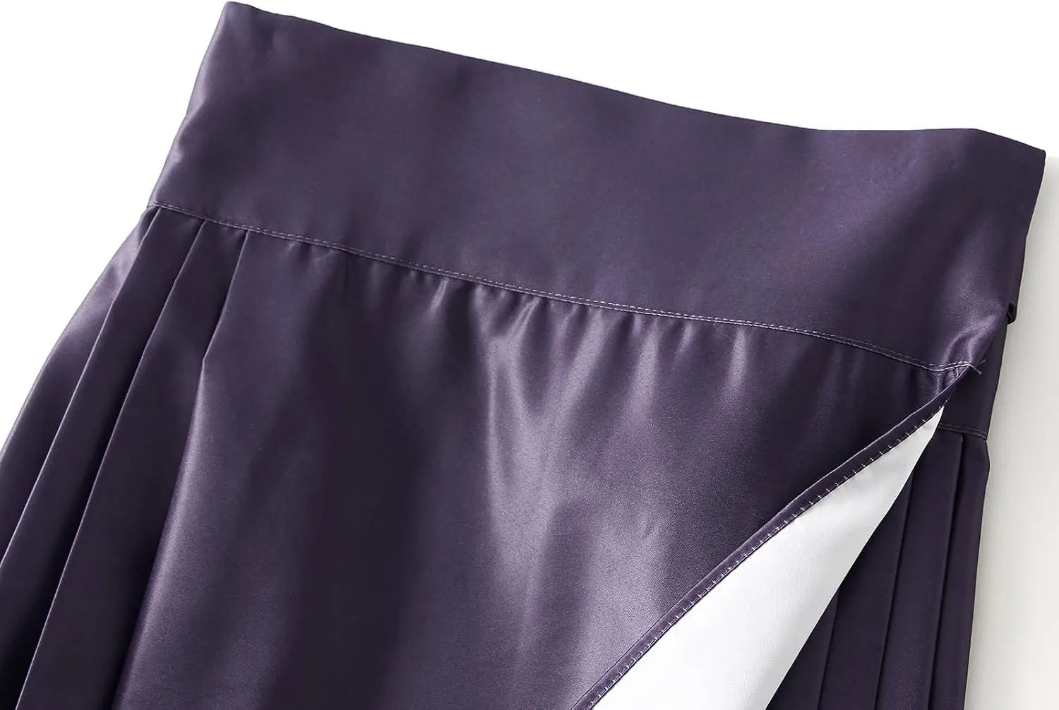 Women's 2024 Bohemian Long Skirts Elastic High Waist A Line Maxi Skirts Summer Casual Pleated Flowy Skirts
