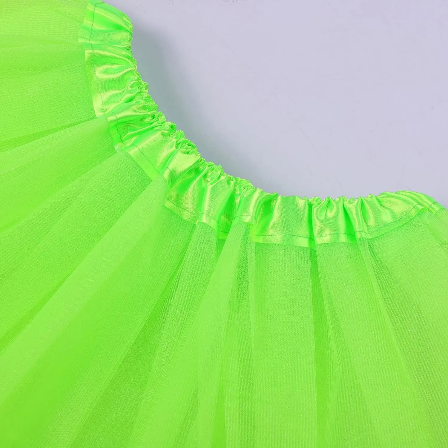 Women's A-Line High Waisted Midi Skirt Women's Candy Color Multicolor Skirts Tulle Skirt A-line Pleated Princess