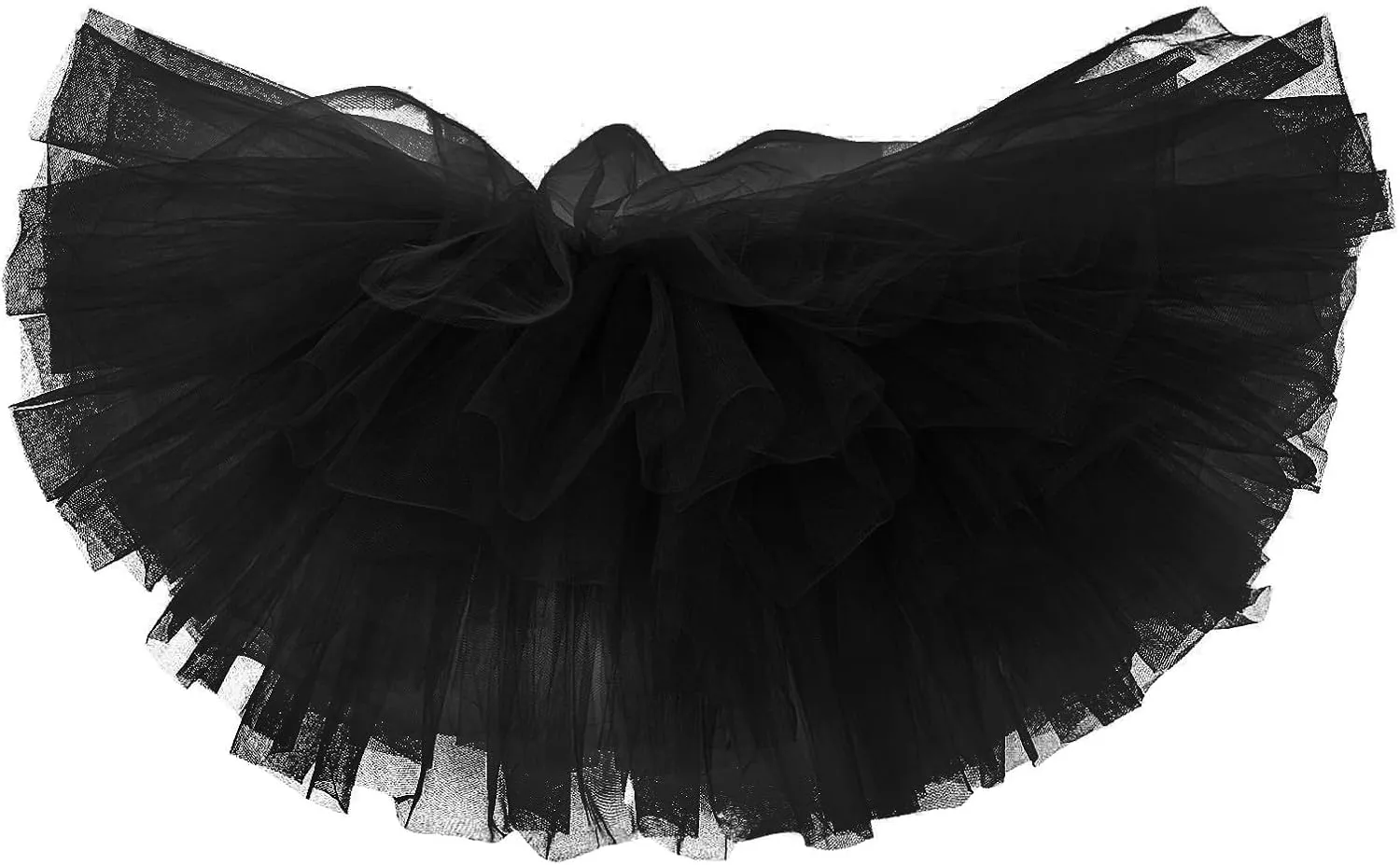 Women's Boho Skirts Summer Casual Loose Trendy Elastic High Waist Solid Color Party Dance Fluffy Short Skirt, S-L