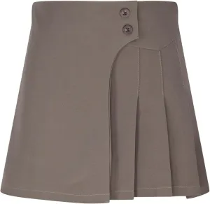 Womens Girl High Waisted Pleated Skirts A-Line Mini Skirt with Pockets School Uniform Y2K Skorts Preppy Clothes
