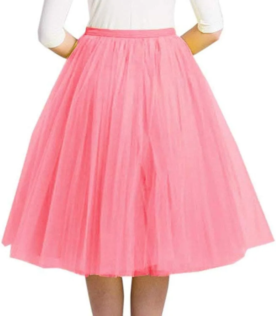 Women's Midi Skirt Women's Midi Skirt Summer Pleated Flowy Elastic High Waisted Skirts with Pockets Boho Maxi