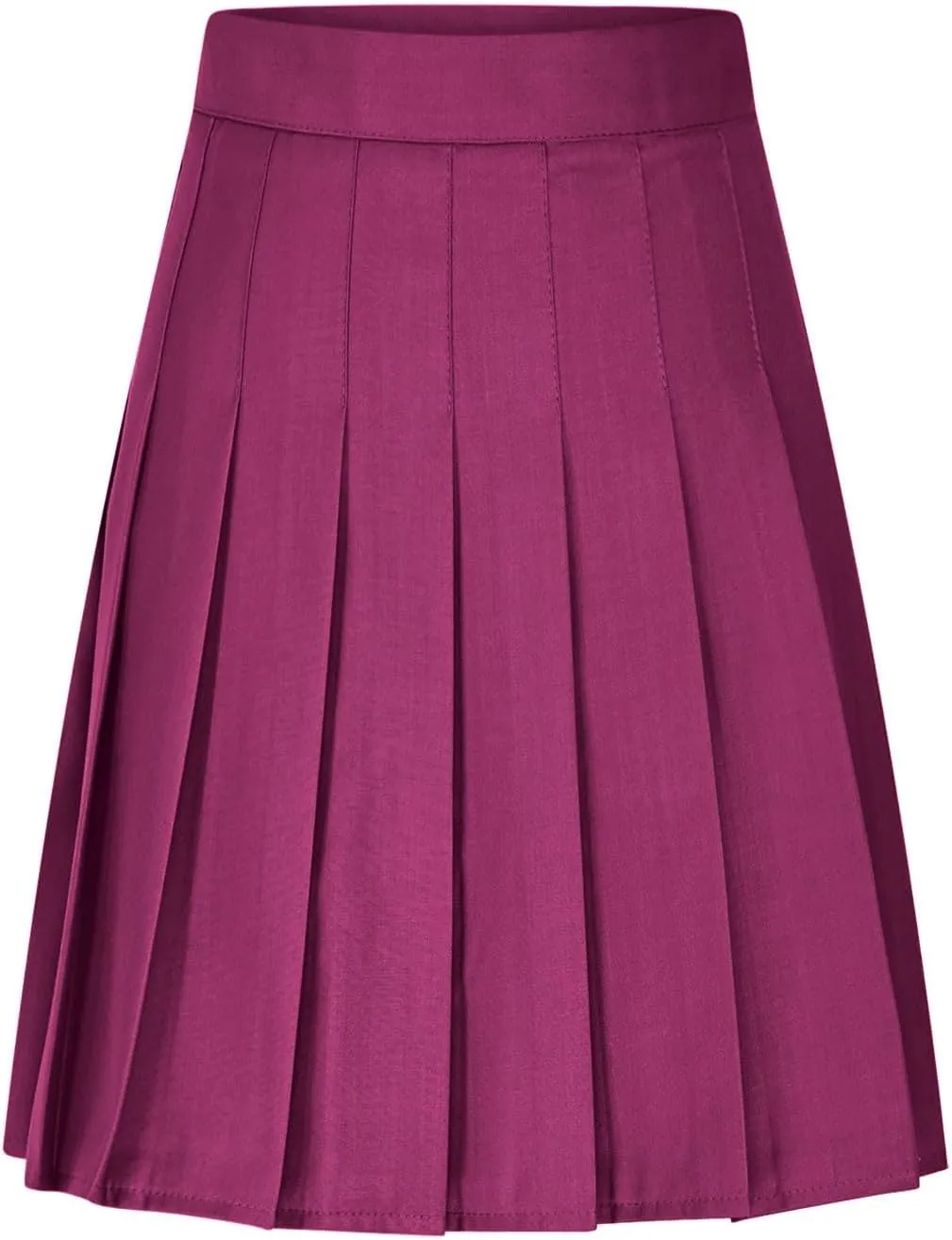 Womens School Uniform Cheerleader Skirts Summer Elastic Waist Athletic Pleated Skorts Plus Size Fashion Loose Skirt