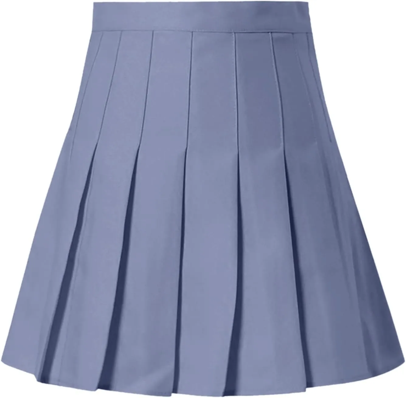 Women's Skirt High Waist Self Belted Skirts Tennis Shorts Sports Preppy Short Skirt Ruffle Solid Spring Dresses