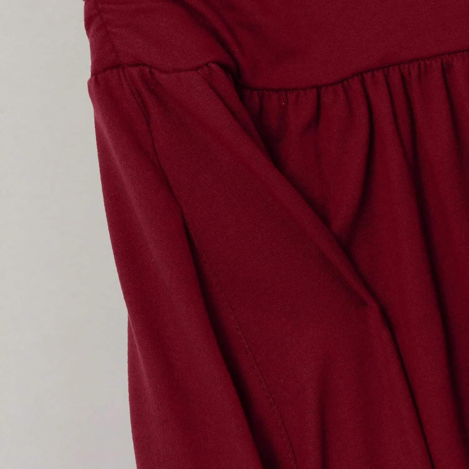 Women's Skirts Skirts for Women Regular and Plus Size Skirt with Pockets Below The Knee Length Ruched Flowy Midi