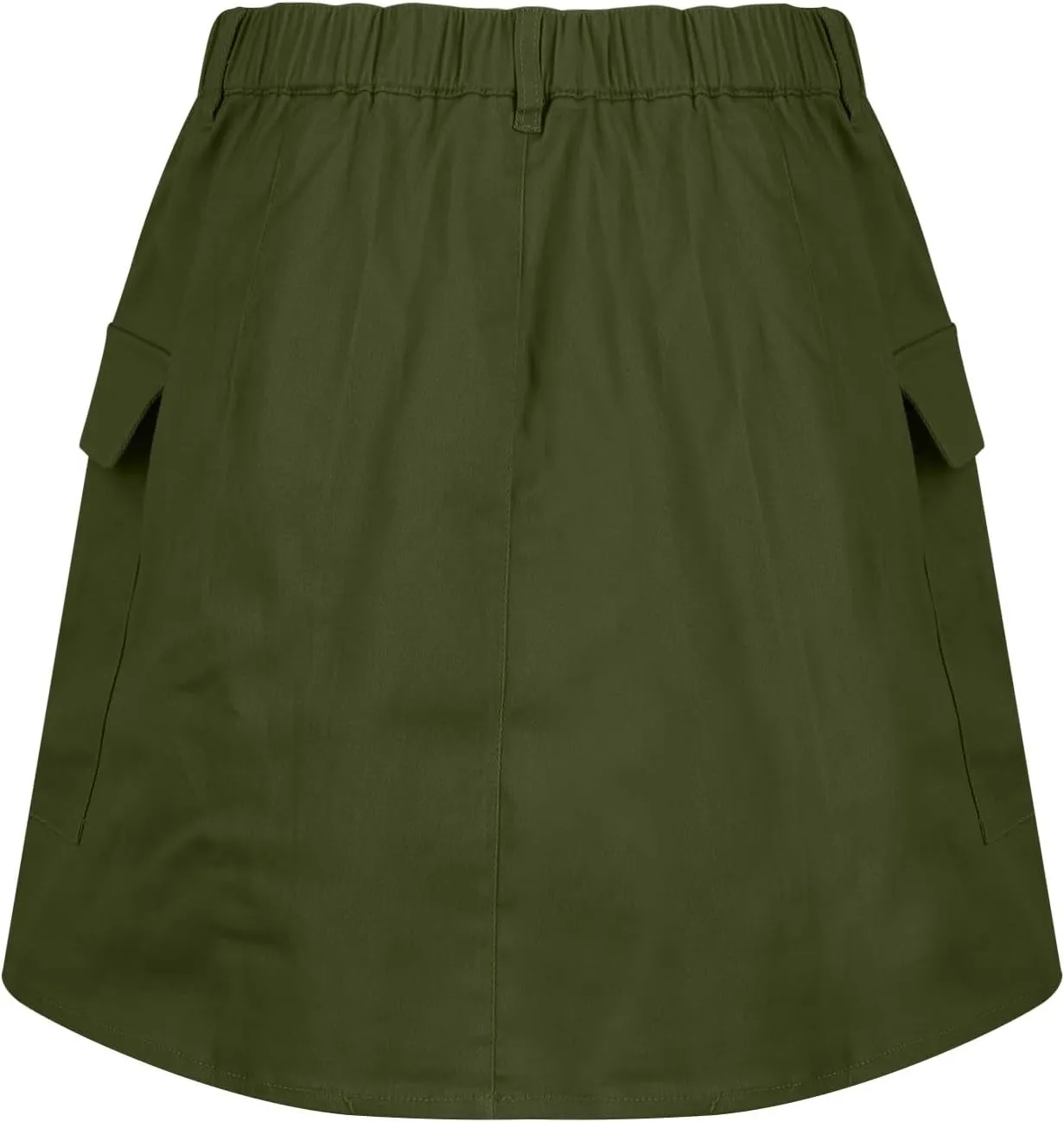 Women's Skorts for Woman Casual Mini High Waist Solid Workwear Skirts,XS-XL