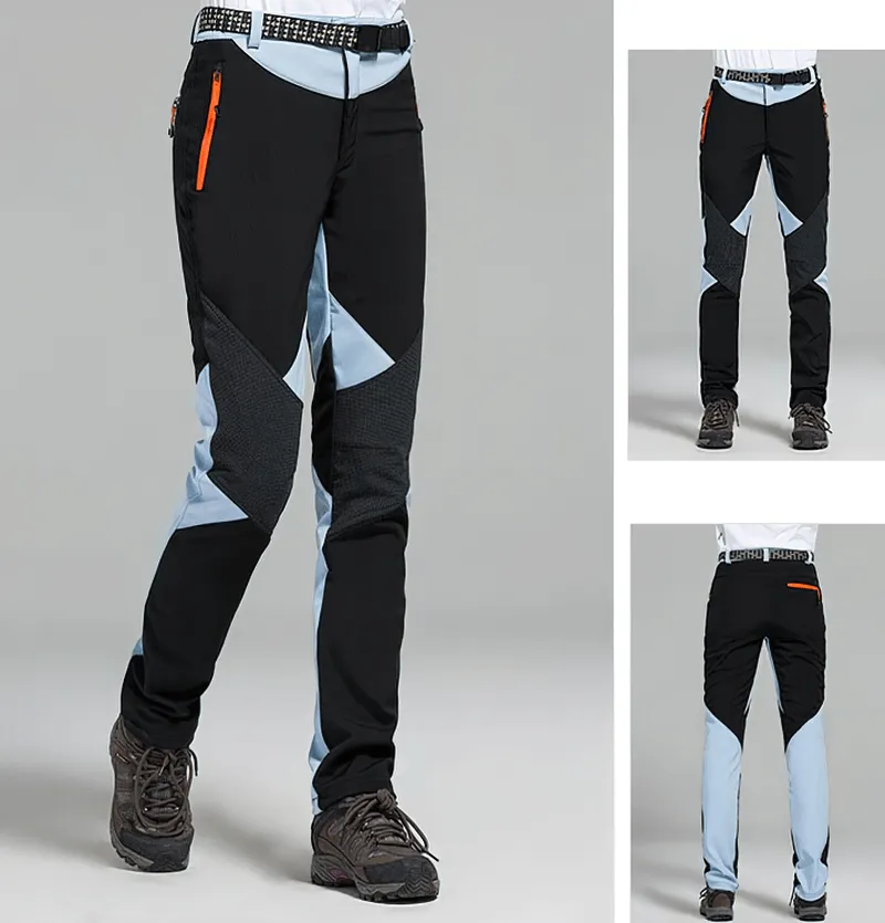 Women's Softshell Skiing Pants / Fleece Outdoor Trekking Trousers - SF0716
