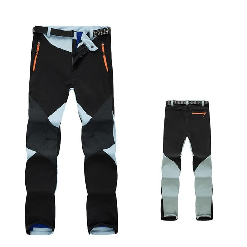Women's Softshell Skiing Pants / Fleece Outdoor Trekking Trousers - SF0716