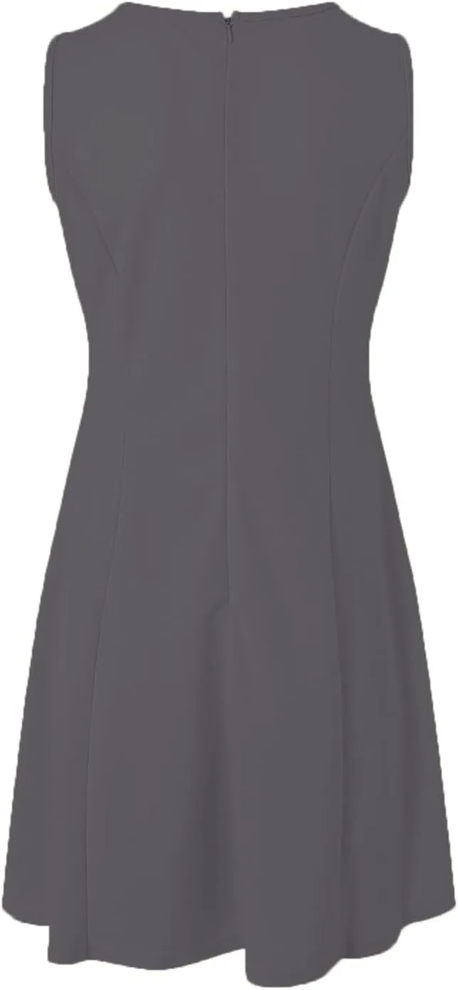 Womens Summer Sleeveless Boat Neck Mini Dress Slim Fitted Party Club Little Short Dresses Cute Sexy Bodycon Dress