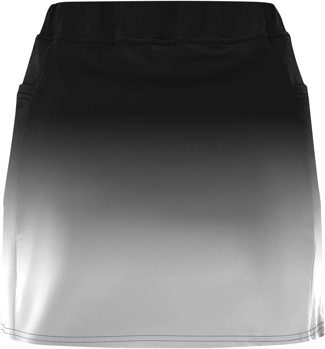 Women's Tennis Golf Skirts Gradient High Waisted Inner Shorts for Athletic Skorts with Pockets, S-5XL