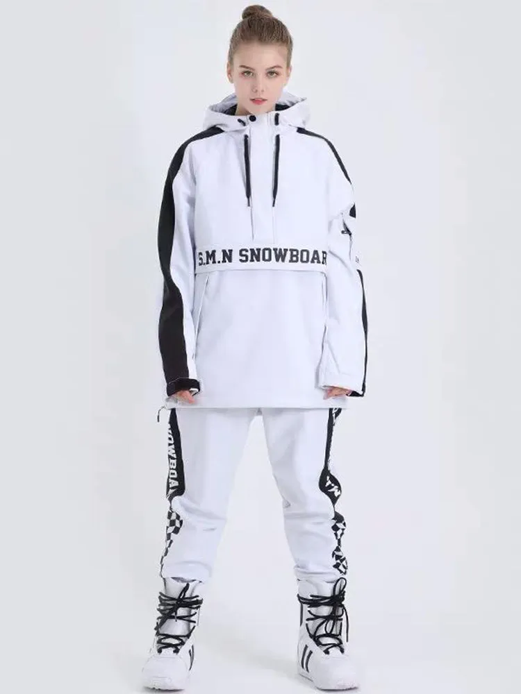 Women's Top Fashion Snowboard Suit Snowsuit  Jacket & Pants Set