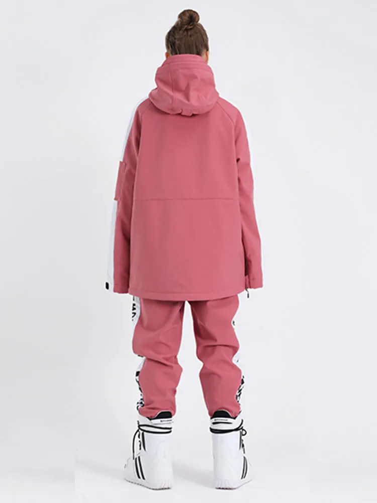 Women's Top Fashion Snowboard Suit Snowsuit  Jacket & Pants Set