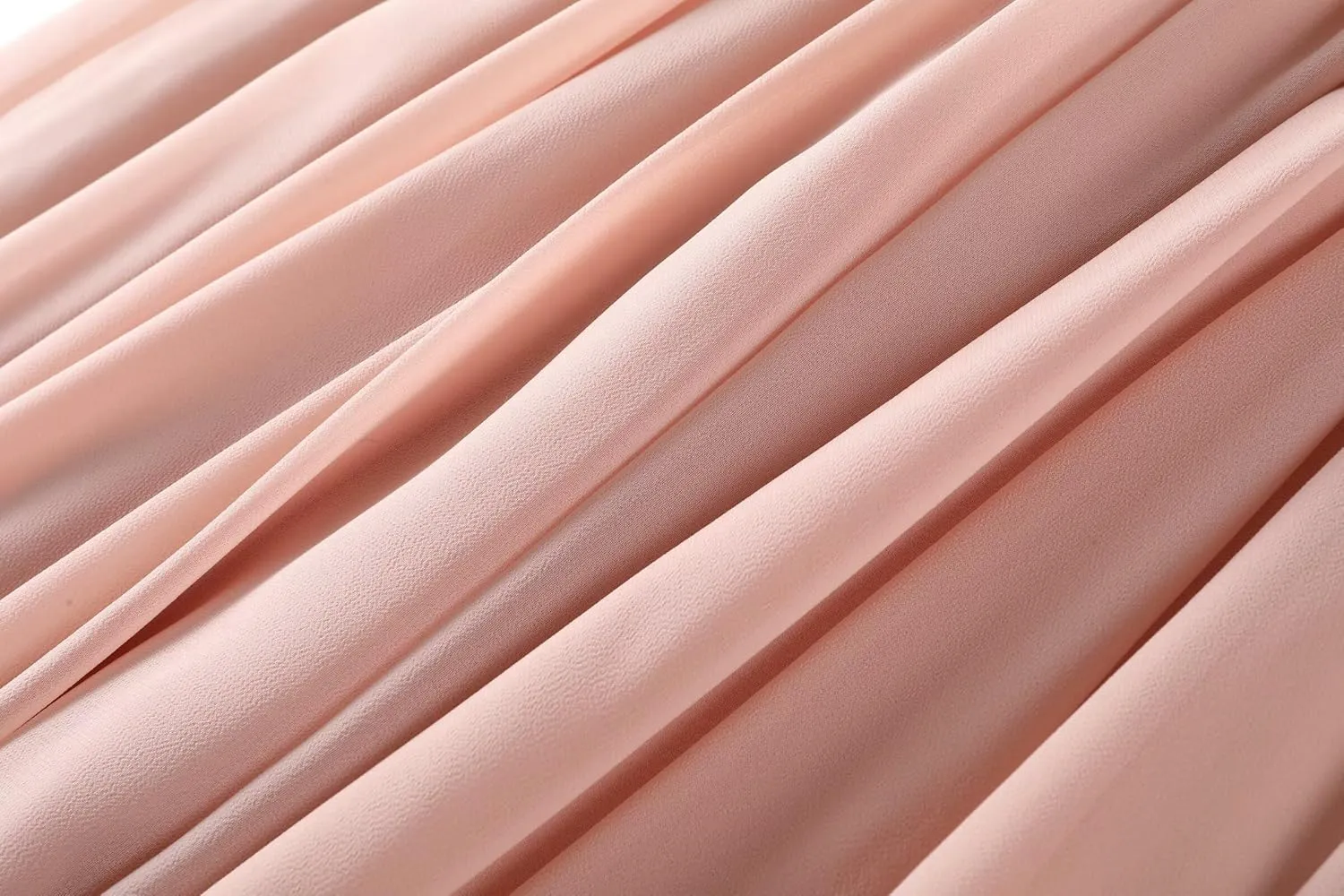YUAOHUANG Chiffon Ruffle Formal Dress Spaghetti Straps Bridesmaid Dresses V Neck Cold Shoulder Evening Gown for Women