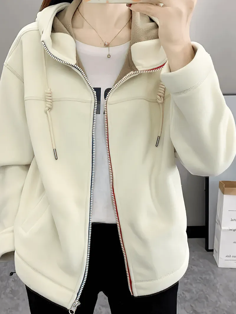 Zipper Thermal Outdoor Trekking Camping Fleece Jacket - SF1855
