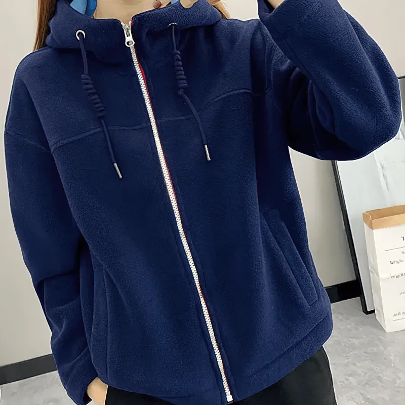 Zipper Thermal Outdoor Trekking Camping Fleece Jacket - SF1855