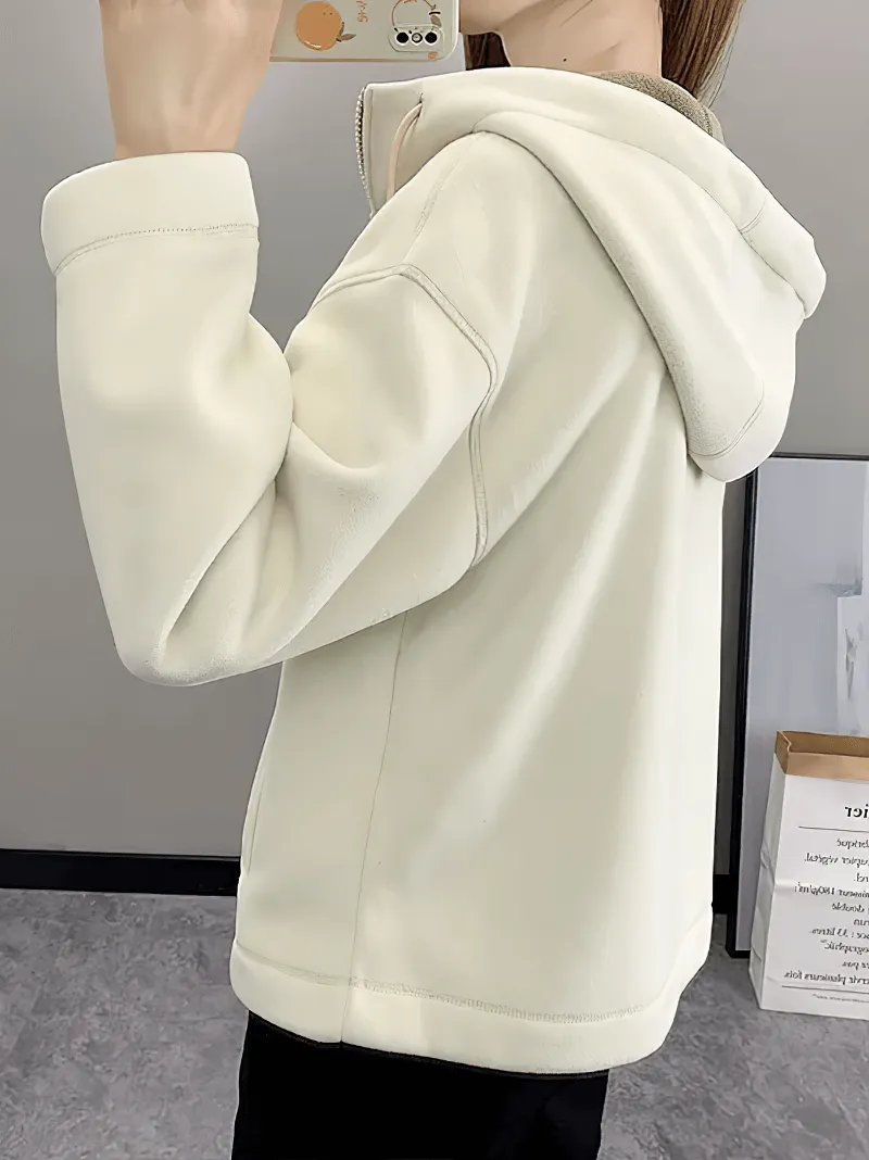 Zipper Thermal Outdoor Trekking Camping Fleece Jacket - SF1855