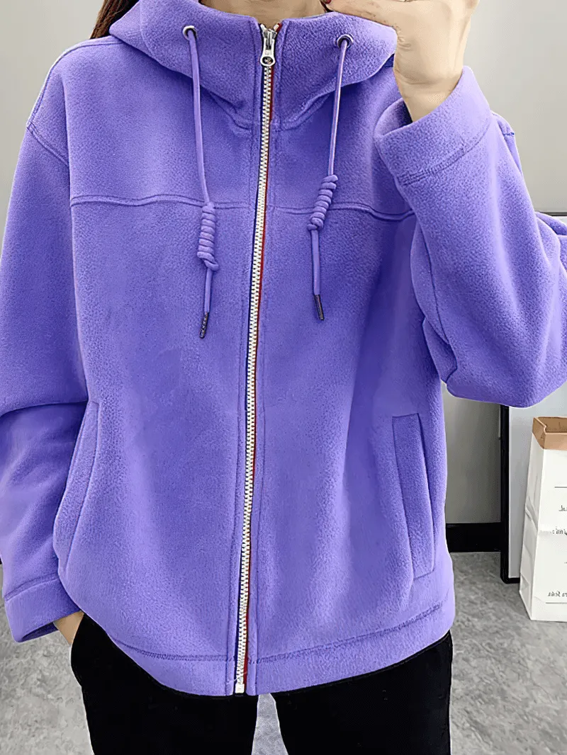 Zipper Thermal Outdoor Trekking Camping Fleece Jacket - SF1855